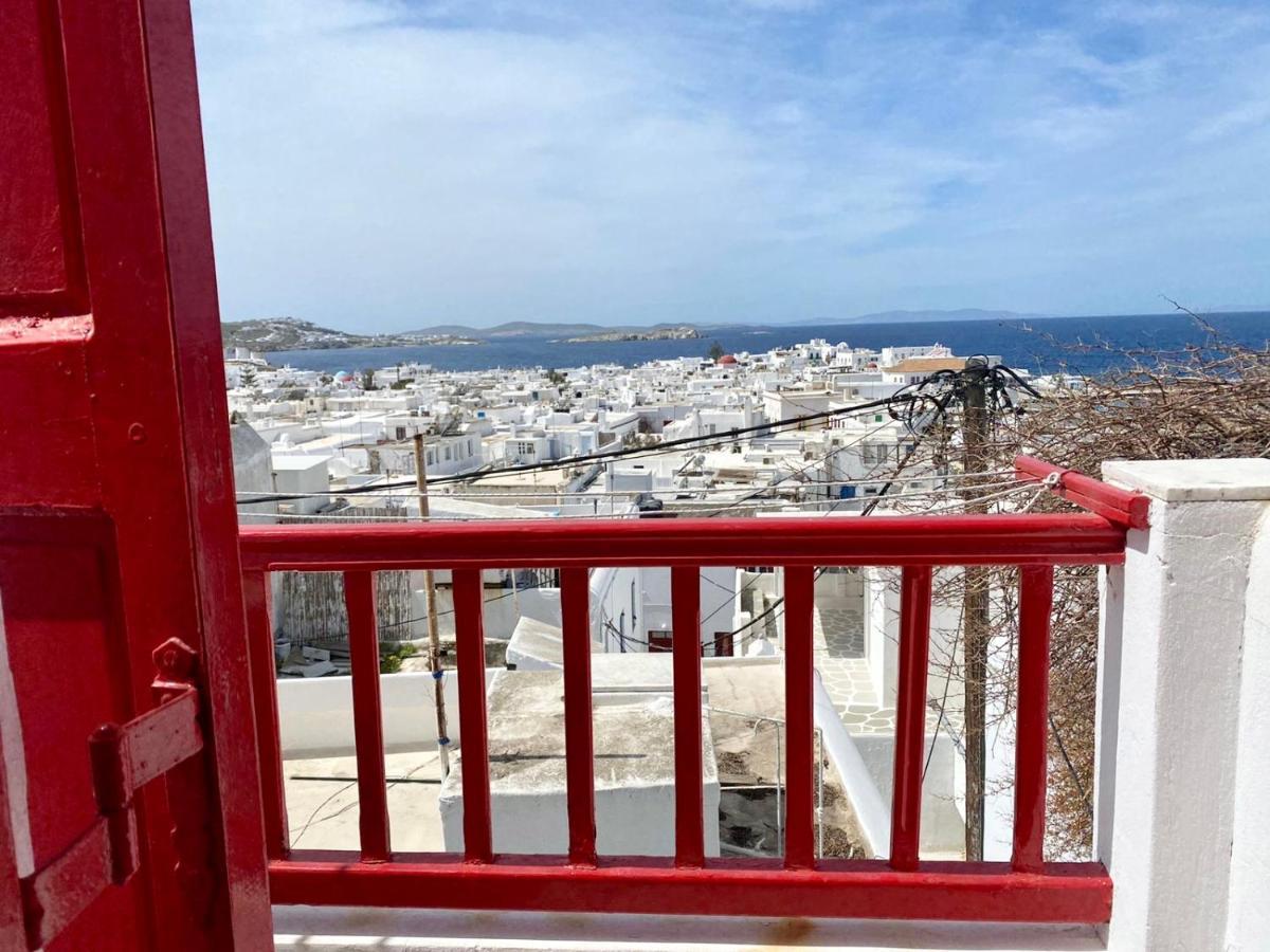 Elenitas Town House With Balcony And Sea View Apartment Mykonos Town Екстериор снимка