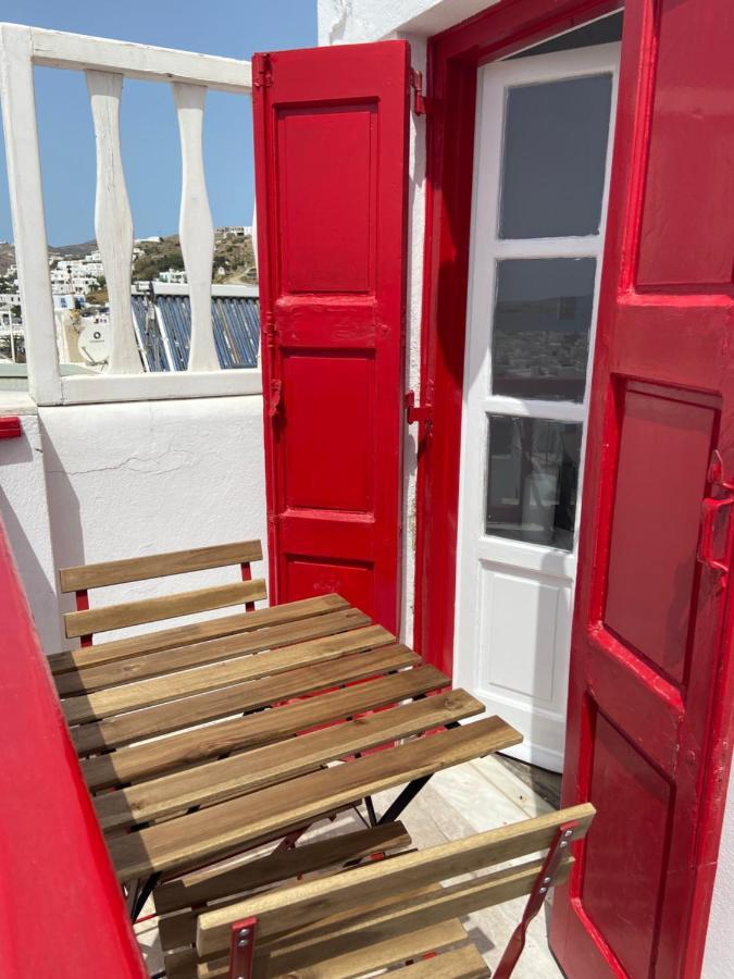 Elenitas Town House With Balcony And Sea View Apartment Mykonos Town Екстериор снимка