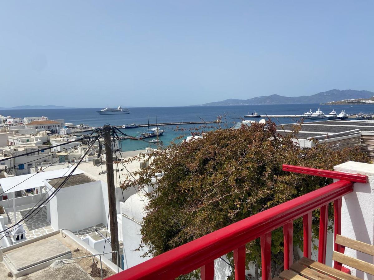 Elenitas Town House With Balcony And Sea View Apartment Mykonos Town Екстериор снимка